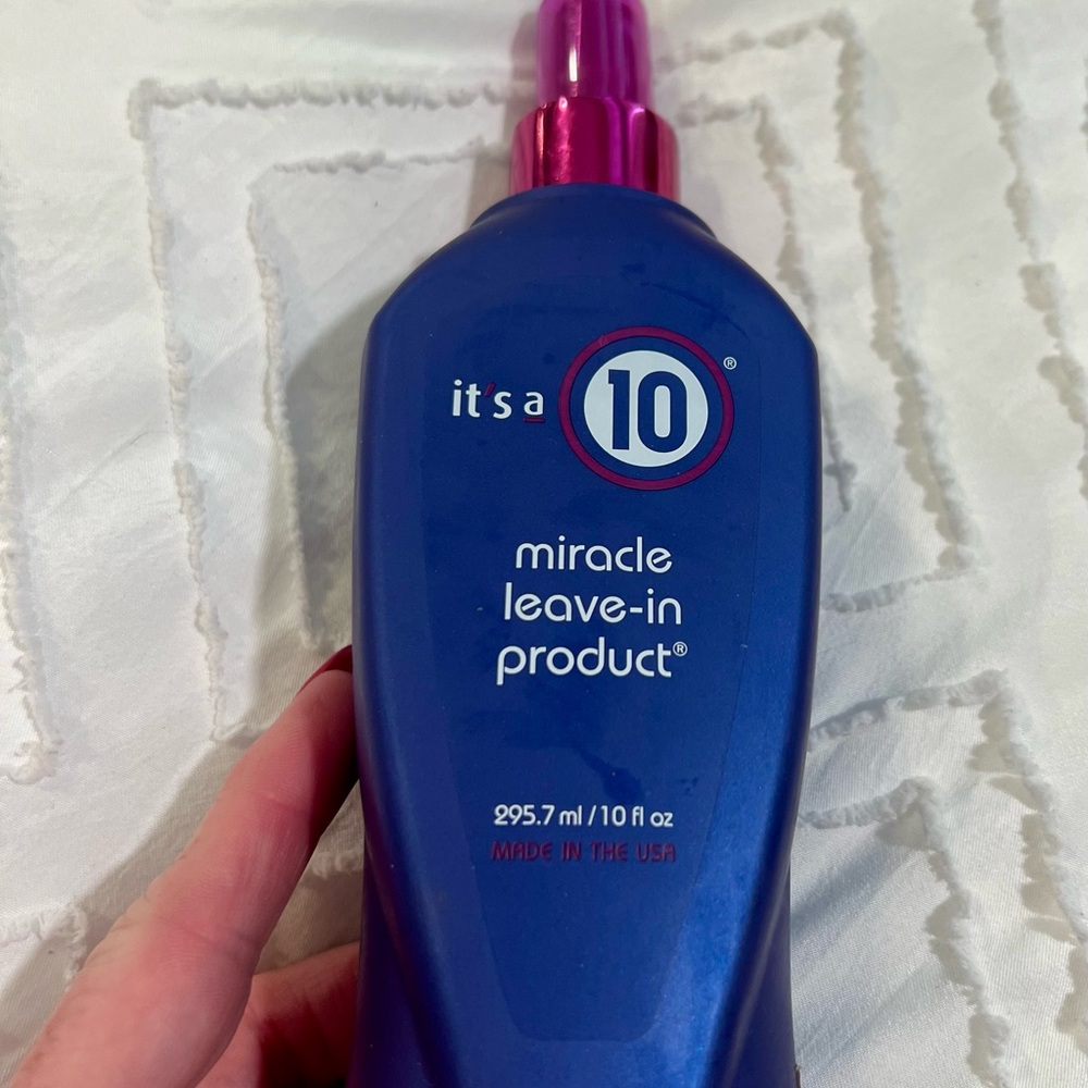 It's a 10 Miracle Leave-In Product